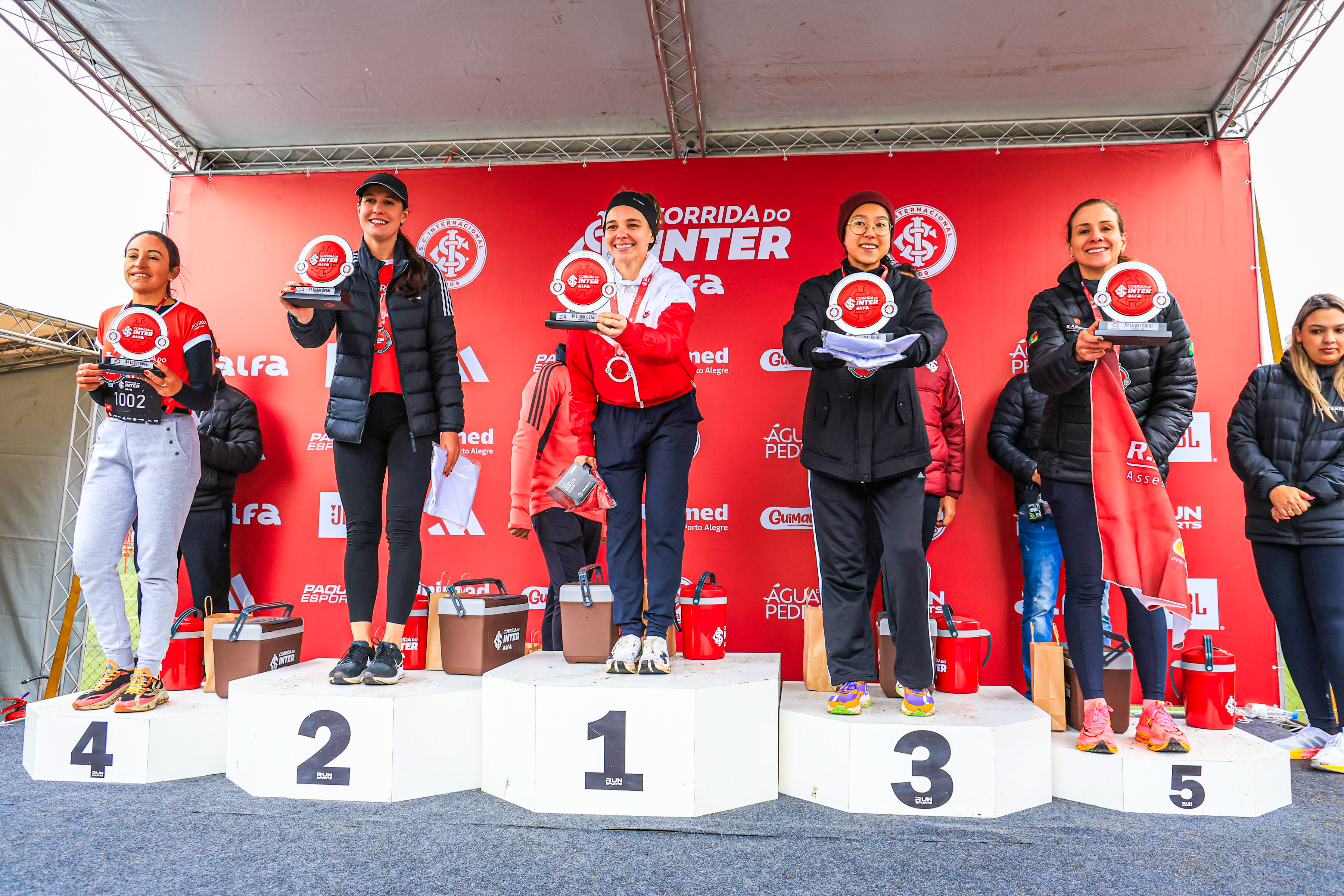 Premiação Corrida do Inter